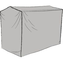 Kalustesuoja pihakeinulle Brafab, 205x130x160cm, harmaa