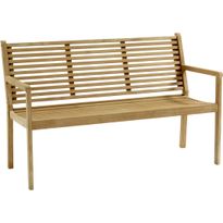 Puutarhapenkki Brafab Canberra, 3-istuttava, tiikki