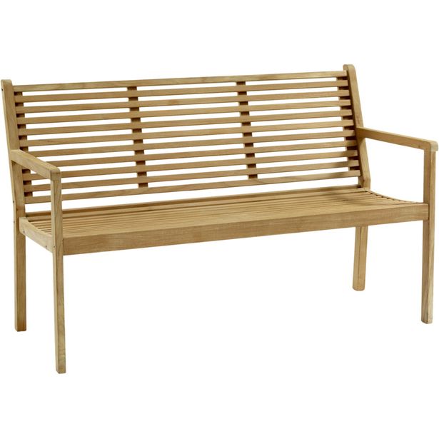 Puutarhapenkki Brafab Canberra, 3-istuttava, tiikki