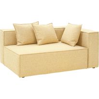 Oikea päätymoduuli Brafab Muki, keltainen