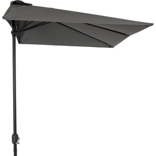 Aurinkovarjo Brafab Cambre, 550x130cm, harmaa