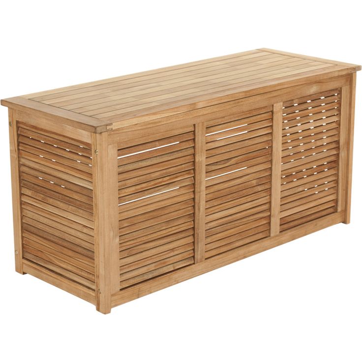 Säilytyslaatikko ulos Brafab Papaya, 136x52x65cm, tiikki