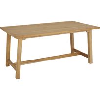 Ruokapöytä ulos Brafab Keros, tiikki, eri kokoja