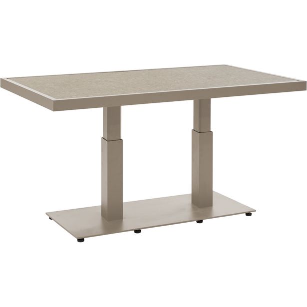 Sohvapöytä Brafab Scale, säädettävä korkeus, 140x85cm