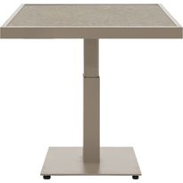 Sohvapöytä Brafab Scale, säädettävä korkeus, 85x85cm