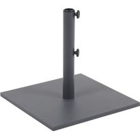 Aurinkovarjon jalusta Brafab Flat, 50x50cm, antrasiitti