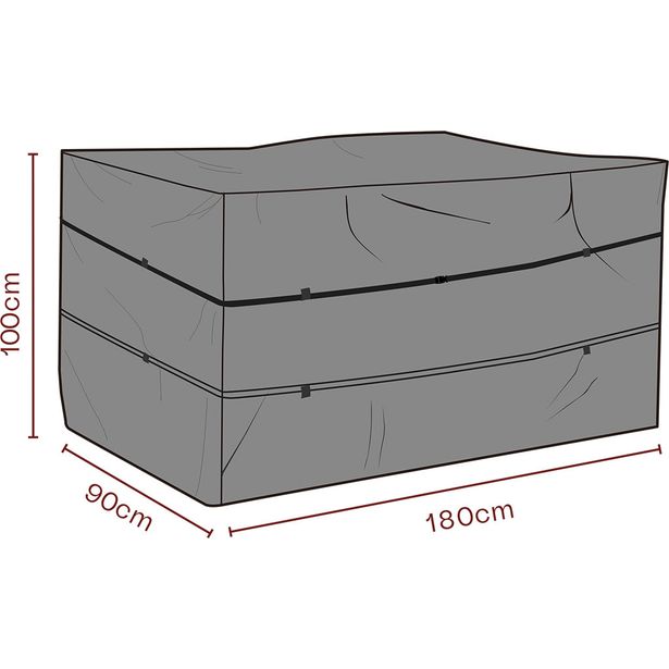 Suojalaatikko ulkokalusteiden pehmusteille Brafab, hengittävä, eri kokoja
