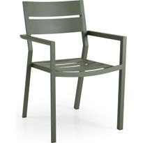Tuoli Delia, pinottava, tummanvihreä