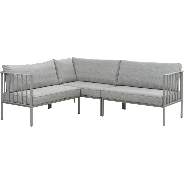 Kulmasohva terassille Brafab Upper, 4-istuttava