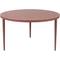 Pyöreä ruokapöytä terassille Brafab Bigby, Ø130cm