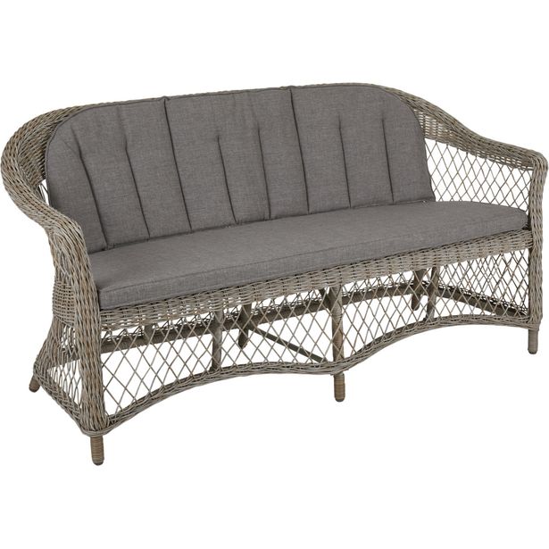 Ulkosohva Brafab Kamomill, 2-istuttava, beige