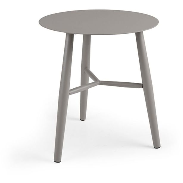 Sivupöytä Vannes, Ø45cm, beige