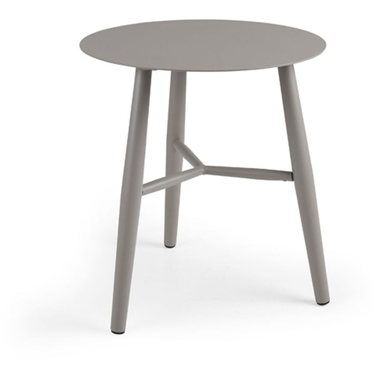 Sivupöytä Vannes, Ø45cm, beige