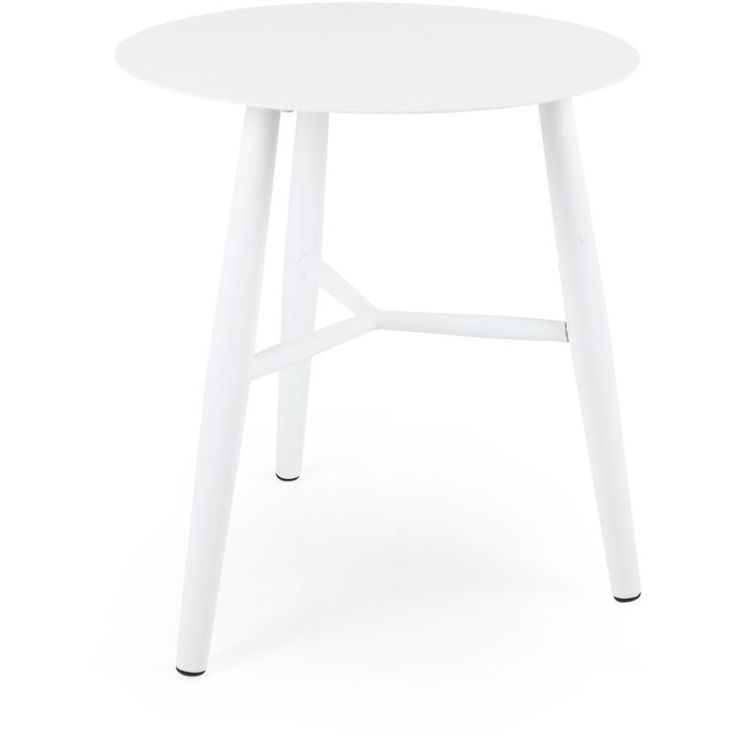 Sivupöytä Vannes, Ø45cm, valkoinen