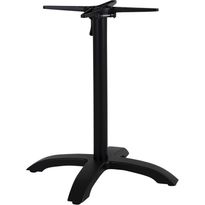 Parvekepöydän runko Brafab Avila, 65x65x72cm, musta