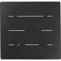 Pöytälevy Brafab Avila, 70x70cm, musta