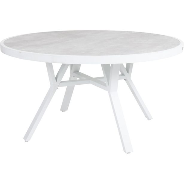 Pyöreä ruokapöytä ulos Brafab Samvaro, Ø140cm
