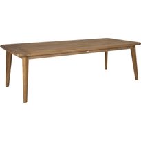 Ruokapöytä ulos Brafab Lilja, 240x100cm, tiikki