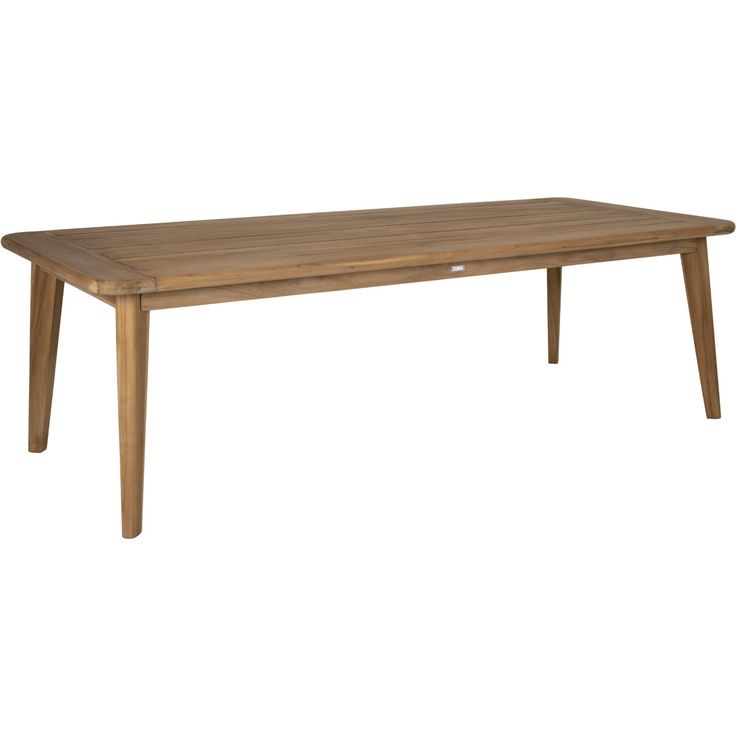 Ruokapöytä ulos Brafab Lilja, 240x100cm, tiikki