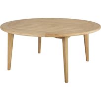 Pyöreä ruokapöytä ulos Brafab Lilja, Ø165cm, tiikki