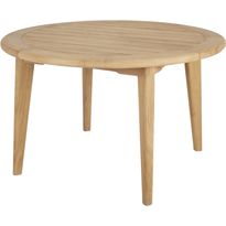 Pyöreä ruokapöytä ulos Brafab Lilja, Ø120cm, tiikki