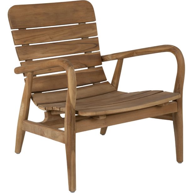 Lepotuoli terassille Brafab Lilja, tiikki