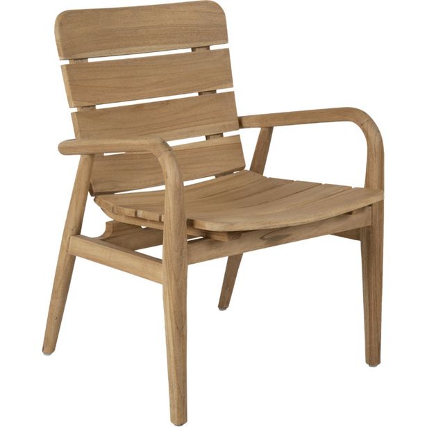 Ruokapöydän tuoli terassille Brafab Lilja, tiikki