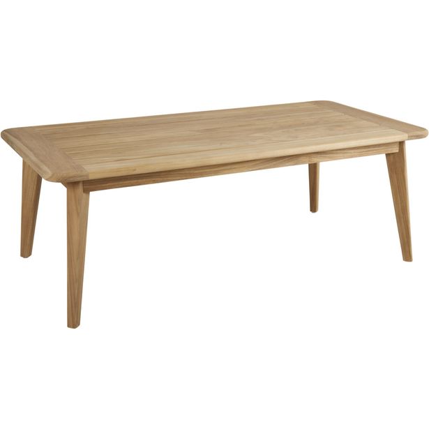 Sohvapöytä ulos Brafab Lilja, 140x78cm, tiikki