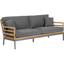 Ulkosohva Brafab Zalongo, 3-istuttava, harmaa/ruskea