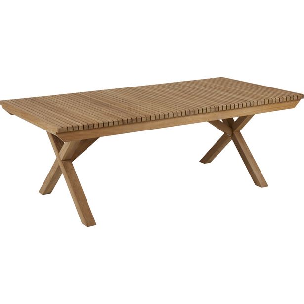 Sohvapöytä Brafab Julita, 70x140cm, tiikki