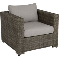 Lepotuoli Brafab Ninja, ruskea/beige