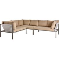 Kulmasohva terassille Brafab Allie, 5-istuttava