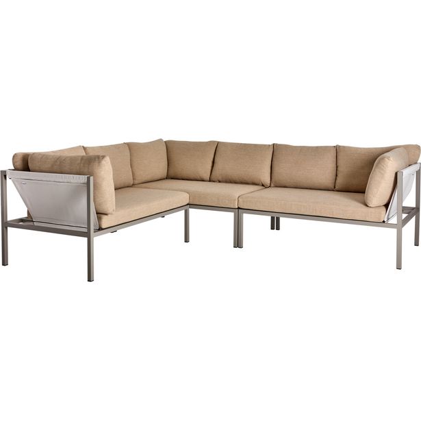 Kulmasohva terassille Brafab Allie, 5-istuttava