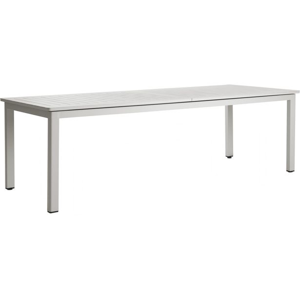 Jatkettava ruokapöytä ulos Brafab Lomma XL, 260/380x100cm