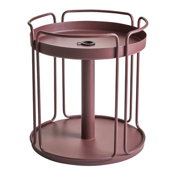 Sivupöytä Brafab Shady, aurinkovarjon paikalla, Ø53cm