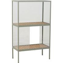 Minikasvihuone Brafab Grower Greens, 81x41x137cm