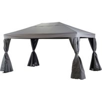 Paviljonki Biella 3x4m, antrasiitti/harmaa