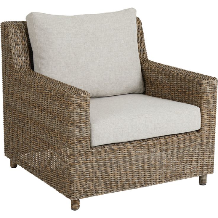 Nojatuoli Brafab Sandkorn, ruskea/beige