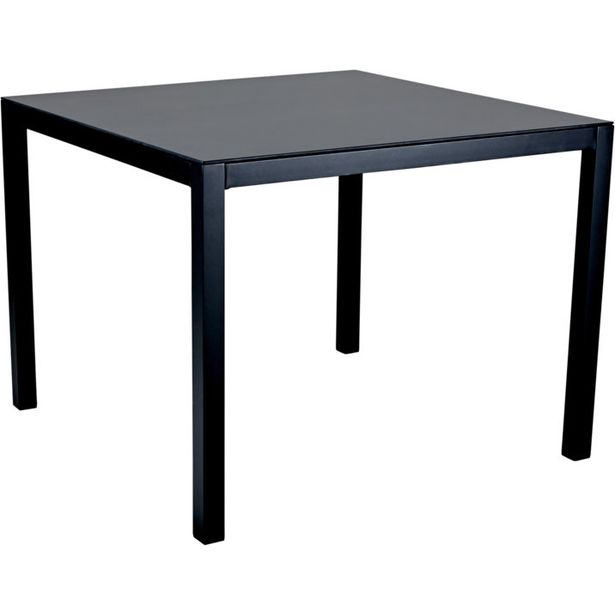 Sohvapöytä Brafab Rana, 85x85cm, musta/antrasiitti