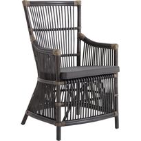 Nojatuoli Brafab Bonete, harmaa/beige