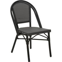 Ruokapöydän tuoli Brafab Parterre, pinottava, musta
