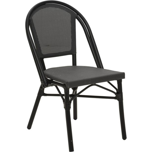 Ruokapöydän tuoli Brafab Parterre, pinottava, musta