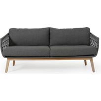 Sohva Kenton, 3-istuttava, harmaa