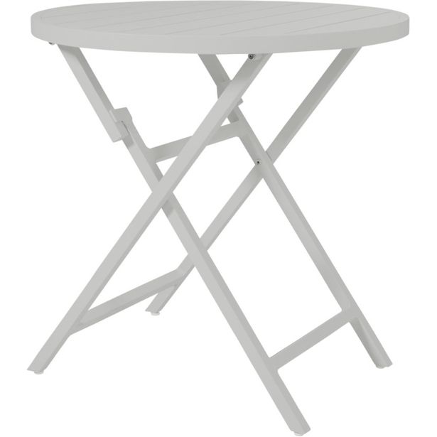 Parvekepöytä Brafab Wilkie, Ø72cm, kokoontaittuva