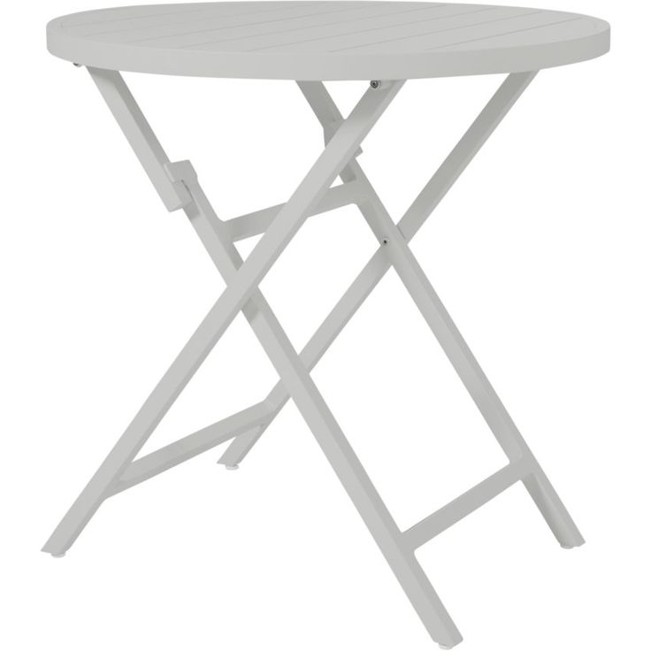Parvekepöytä Brafab Wilkie, Ø72cm, kokoontaittuva