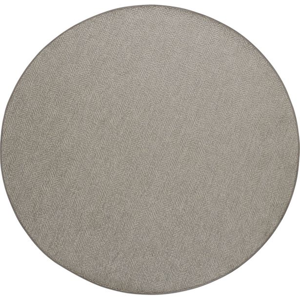 Matto Salema, Ø200cm, harmaanbeige