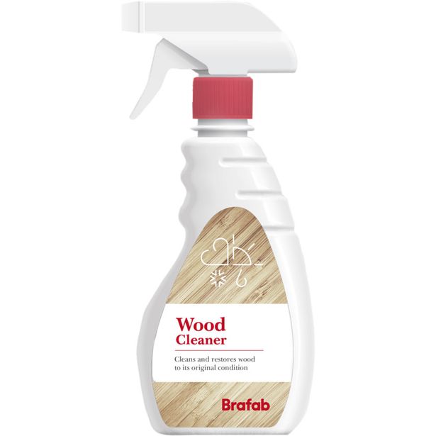 Puunpuhdistusaine Brafab Wood Cleaner, 500ml, väritön