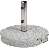 Aurinkovarjon jalusta Brafab Grosseto, 40kg, harmaa