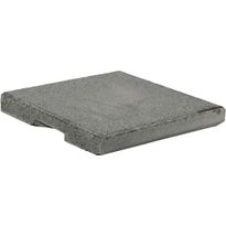 Aurinkovarjon jalustan paino Brafab Smillson, 40x40cm, harmaa