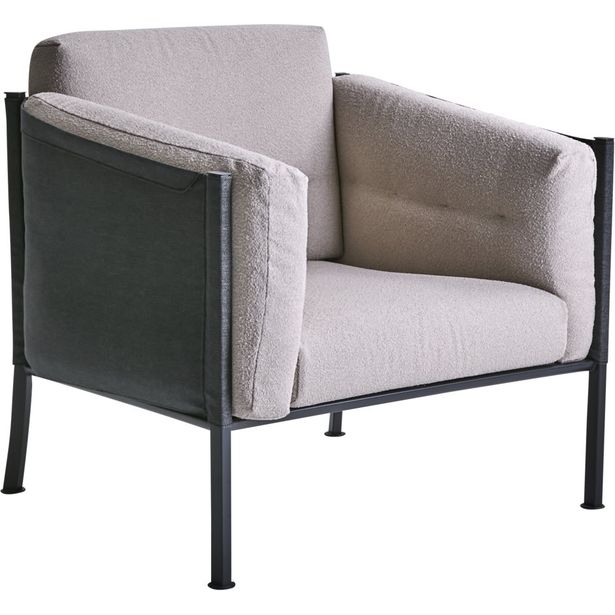 Lepotuoli Brafab Delux, beige/musta